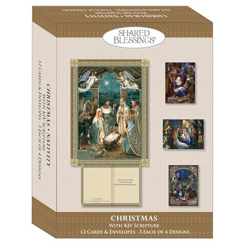 Nativity Boxed Christmas Cards 22765