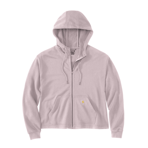 New Rose Women's TENCEL Fiber Series Loose Fit Full-Zip Sweatshirt 106837