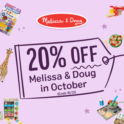 20% OFF Melissa & Doug Toys!