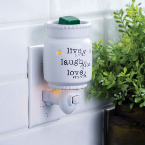 Pluggable Fragrance Warmer Plugged In