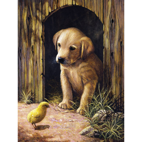 Puppy painting