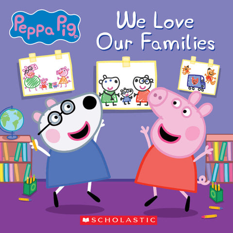Peppa Pig- We Love Our Families
9781339026541 Book Cover