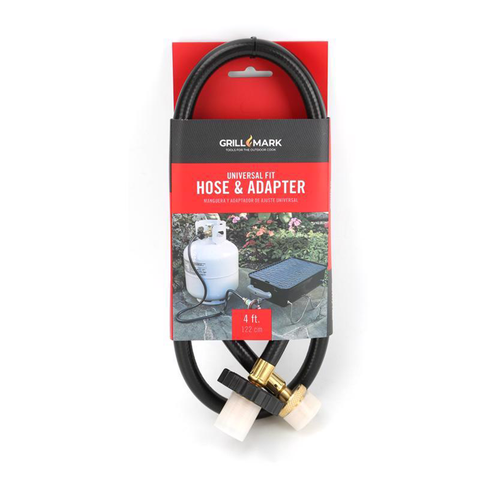 Plastic Grill Gas Line Hose and Adapter 00361 B