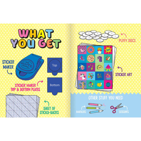 Klutz Make Your Own Pluffy Stickers