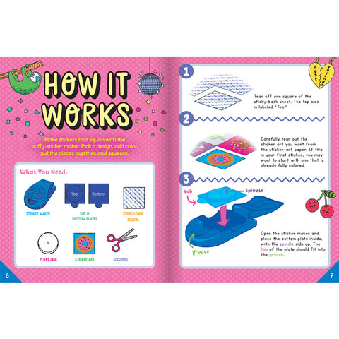 Klutz Make Your Own Pluffy Stickers