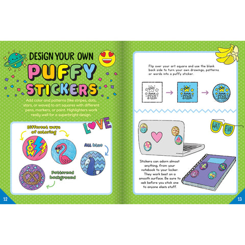 Klutz Make Your Own Pluffy Stickers