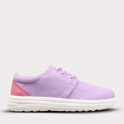 Purple Children's Palmer Lace-Up Sneaker MK2504