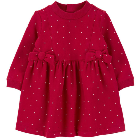 Red Baby Girls' Long Sleeve Dress 1R971510