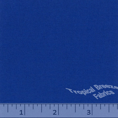 Royal blue fabric.