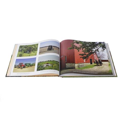Rural Scenes Volume 3 hardcover book showing open pages