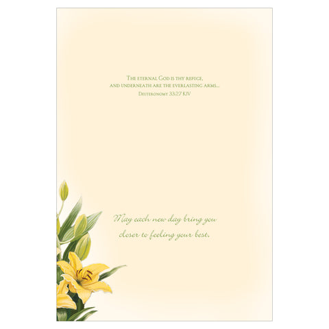 Inside Get Well Card.