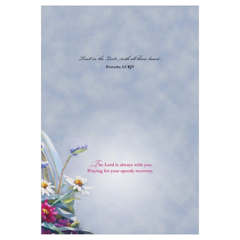 Get Well card inside