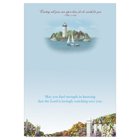 Inside of Thinking of You card.