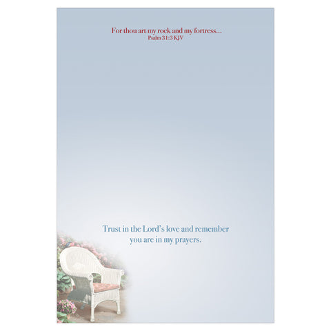Inside of Thinking of You card.