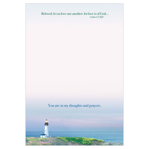 Inside of Thinking of You card.