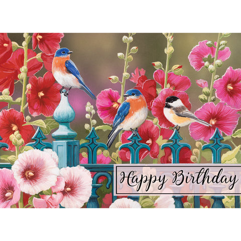 Garden Fence Birthday Boxed Cards SBEG22184