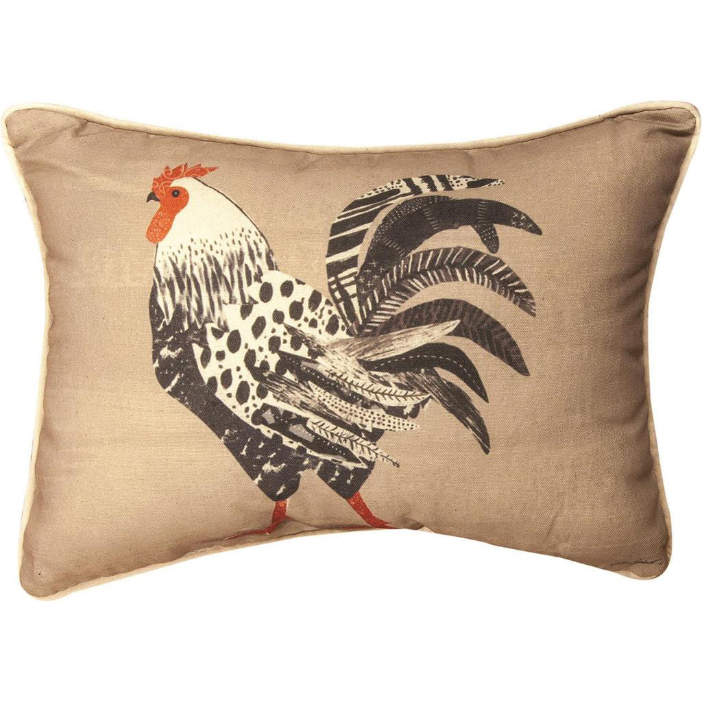 The HARLOW 20 X 20 Hand Woven Darn Tan Pillow 