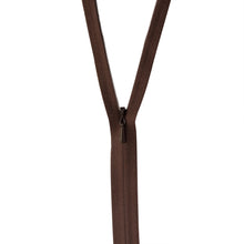 Sable Brown Invisible Zipper.