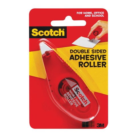 Scotch Adhesive Roller 312 x 0.25 in. 6061 B