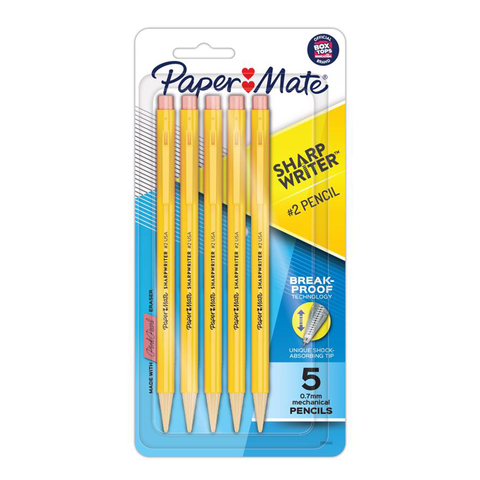 Sharp Writer #2 0.7 mm Mechanical Pencil 5 pk