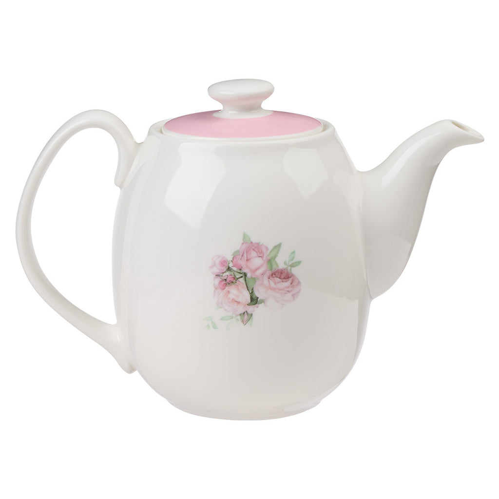 Bungalow Rose 36oz. Floral Teapot