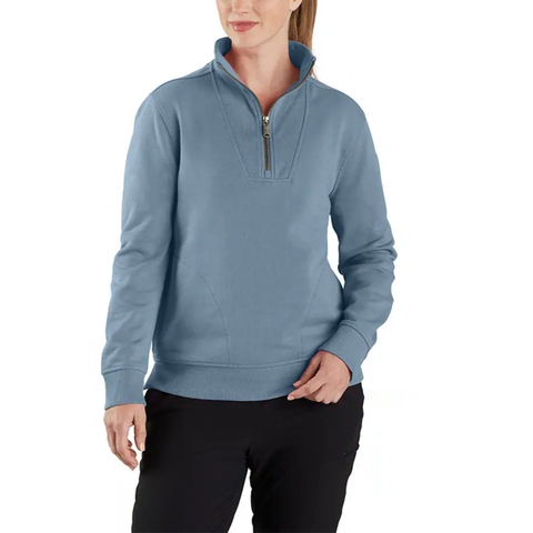 Thundercloud Women's Tencel Fiber Series Relaxed Fit Half-Zip Sweatshirt 106451