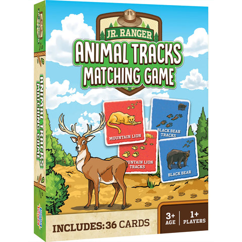 Animal Tracks Matching Game 42449 Front