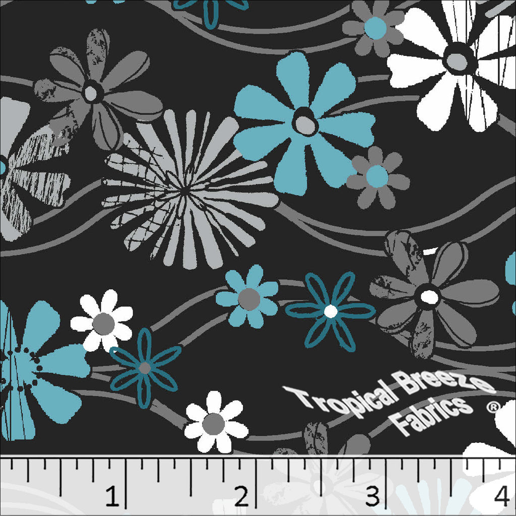 Tropical Breeze Fabrics Floral Design Poly Cotton Dress Fabric 5652 –  Good's Store Online