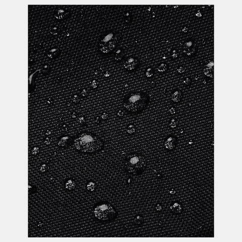 Water being repelled by material of Under Armour Undeniable 5.0 Duffle Bag