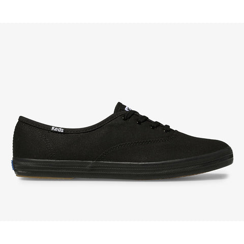 Black Keds Champion canvas shoes for women