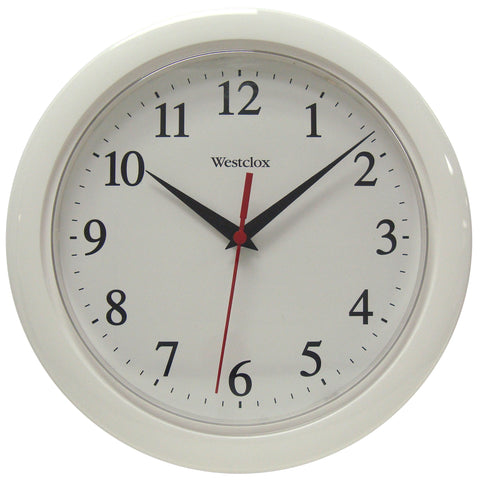 Westclox Ventura Wall Clock White