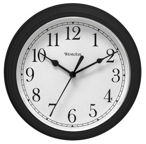 Westclox Simplicity Wall Clock Black