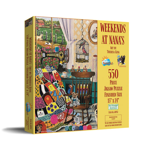 Weekends at Nana's 550 PC Puzzle 60952 1
