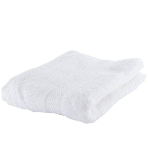 White hand towels.