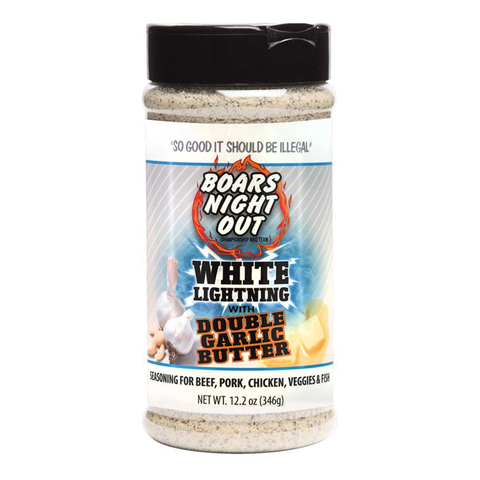White Lightning Garlic Butter BBQ Seasoning 12.2 oz OW86508