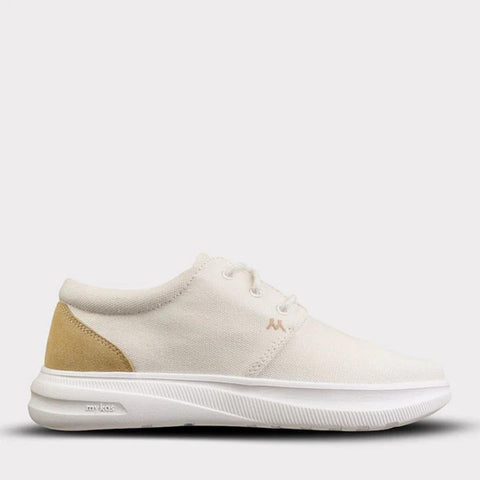 White Women's Lake Lace-Up Sneaker MW2504