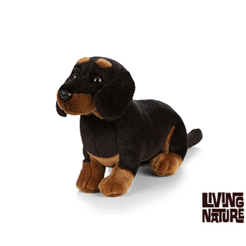 Living Nature Dachshund Plush Toy AN462