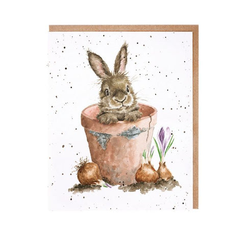 The Flower Pot Rabbit Notecard Set