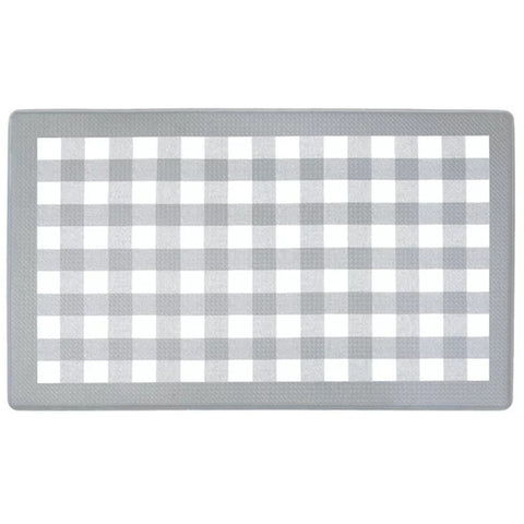 Gray Buffalo Check Anti-Fatigue Mat