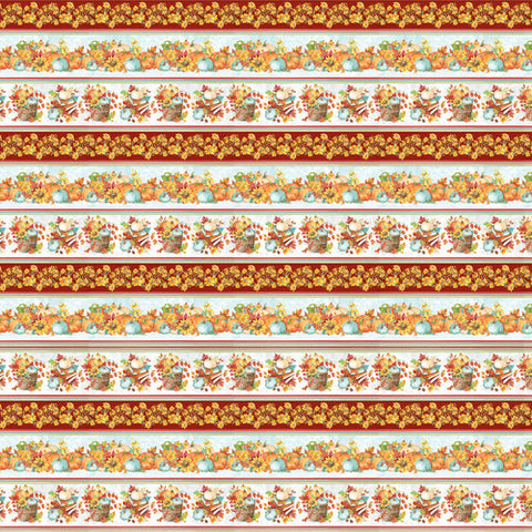 Autumn Blessings Collection Cotton Fabric 33 autumn border