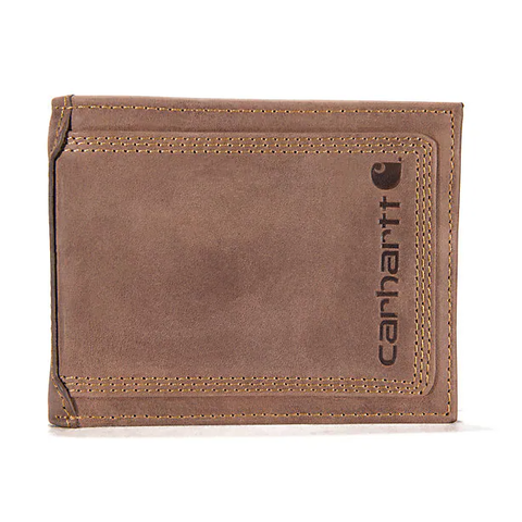 Carhartt Brown Men's Detroit Passcase Wallet B0000212