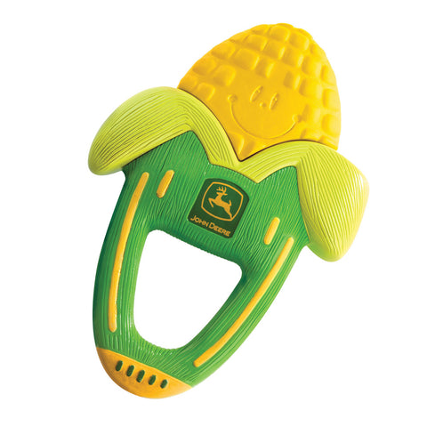 John Deere baby corn teether