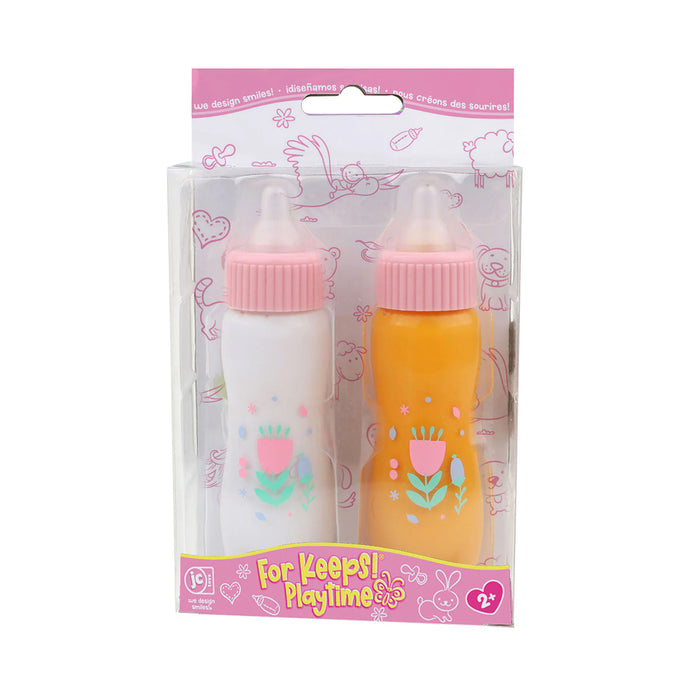 JC Toys Magic Milk Baby Bottle 4 Inches 81060