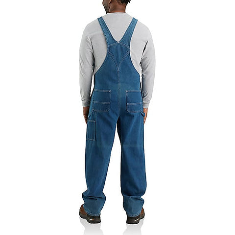 Loose Fit Denim Bib Overall 104672 Back