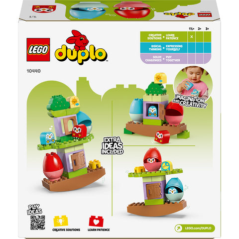 back, LEGO Duplo My First Balancing & Stacking Tree Building Toy 10440