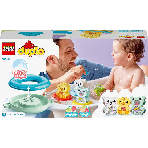 back, Lego Duplo My First Bath Time Fun: Floating Animal Train 10965