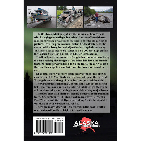 Back cover of Last Flight of the Limo book