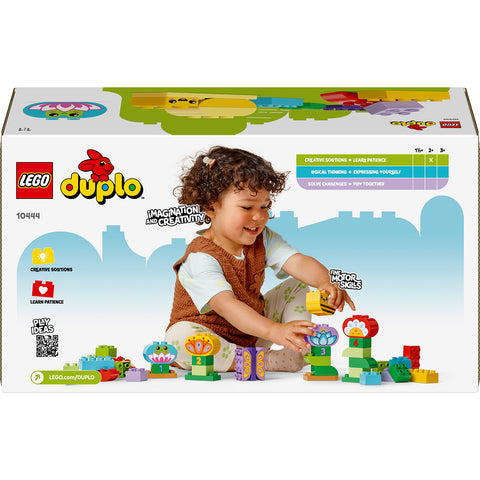 back-LEGO Duplo Town Creative Garden & Flowers Building Toy 10444