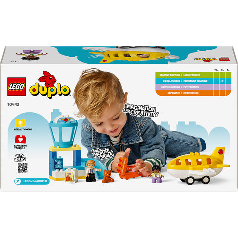 back, LEGO Duplo Town First Time at the Airport 10443