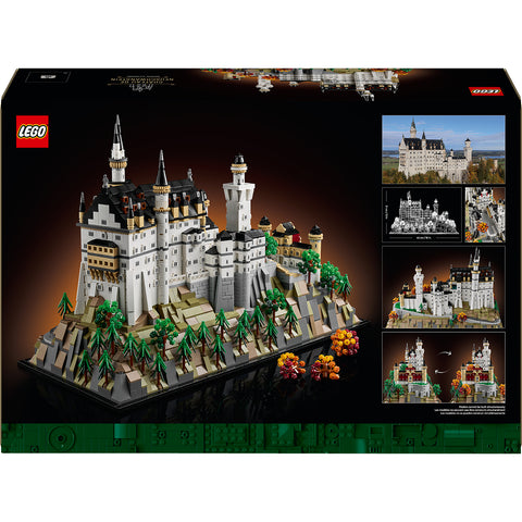back, LEGO Architecture Neuschwanstein Castle 21063